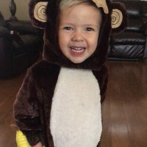 Toddler monkey Halloween costume